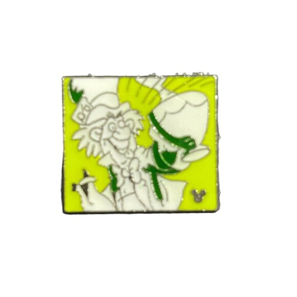 Disney Mad Hatter Trading Pin Hidden Mickey Badge Alice Wonderland Lapel Pin - Picture 1 of 10